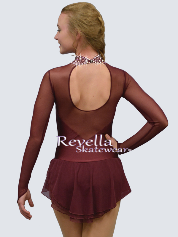 MINKATE Ice Skating Competition Wear Figure Skating Dress